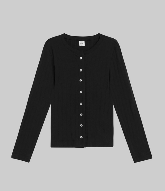 Pointelle Classic Cardigan