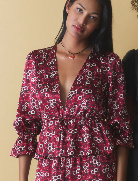Reneta Ruby Silk Top
