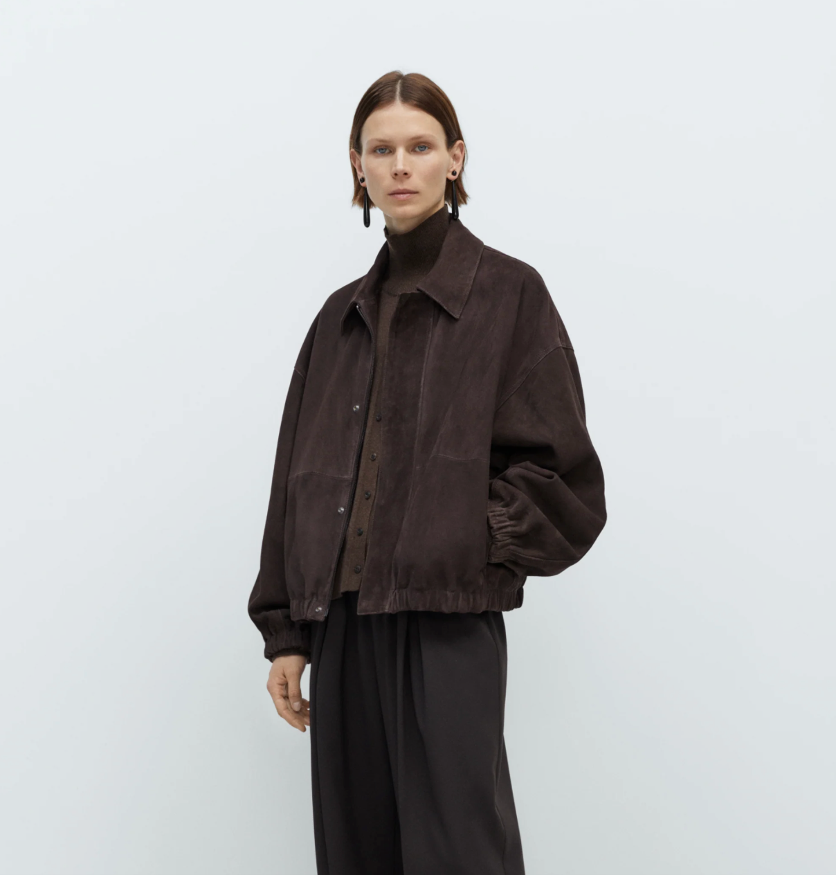 Suede Brown Bomber