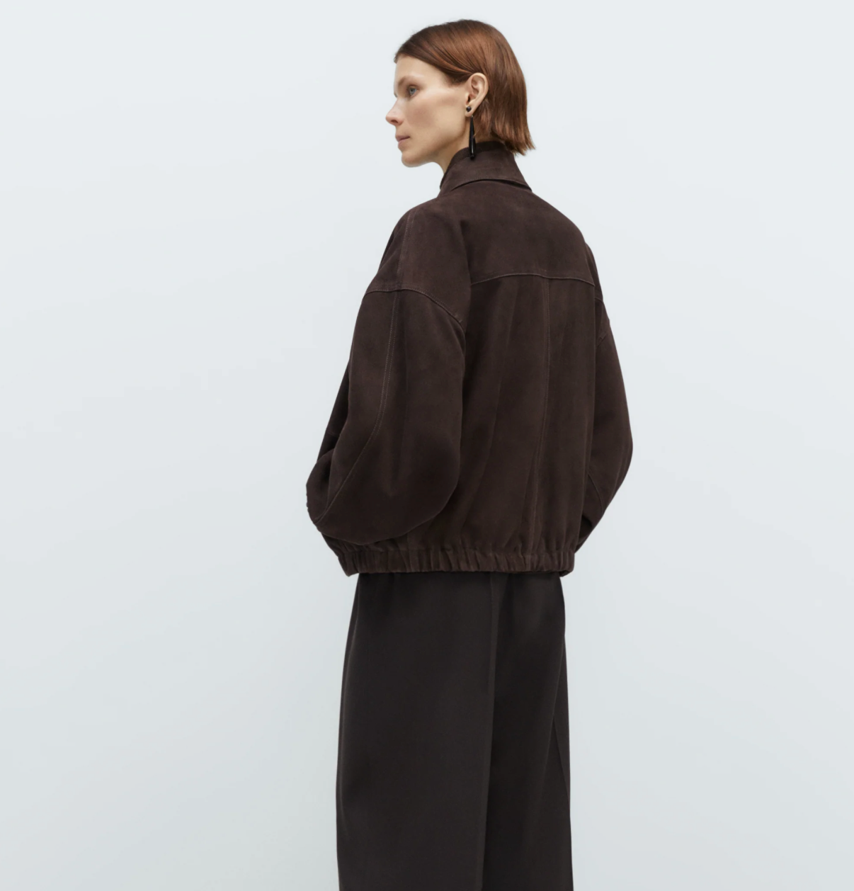 Suede Brown Bomber