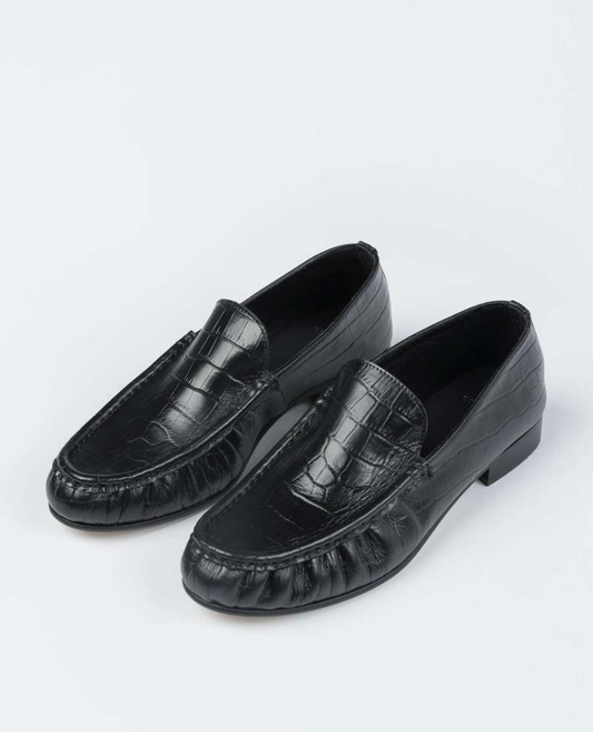 Leather Loafer Croc