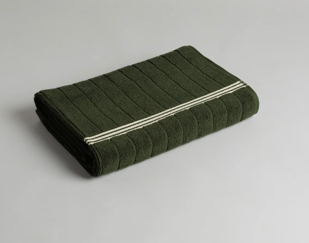 St Bathans Bath Towel - Moss