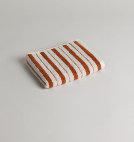 San Luis Hand Towel - Fuyu/Chalk