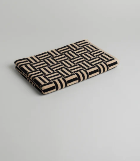 Saroma Bath Mat - Sand/Noir