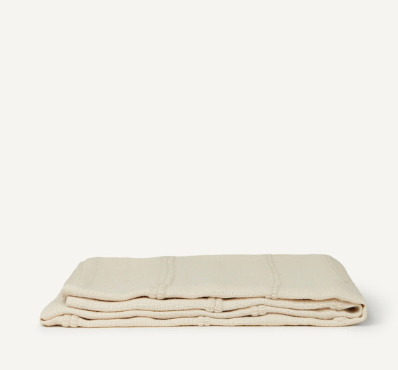 Nomada Throw Cream 50x70"