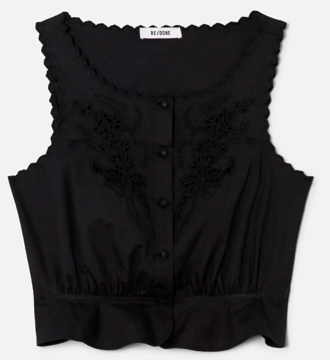 Jerry Tank Blouse - Black
