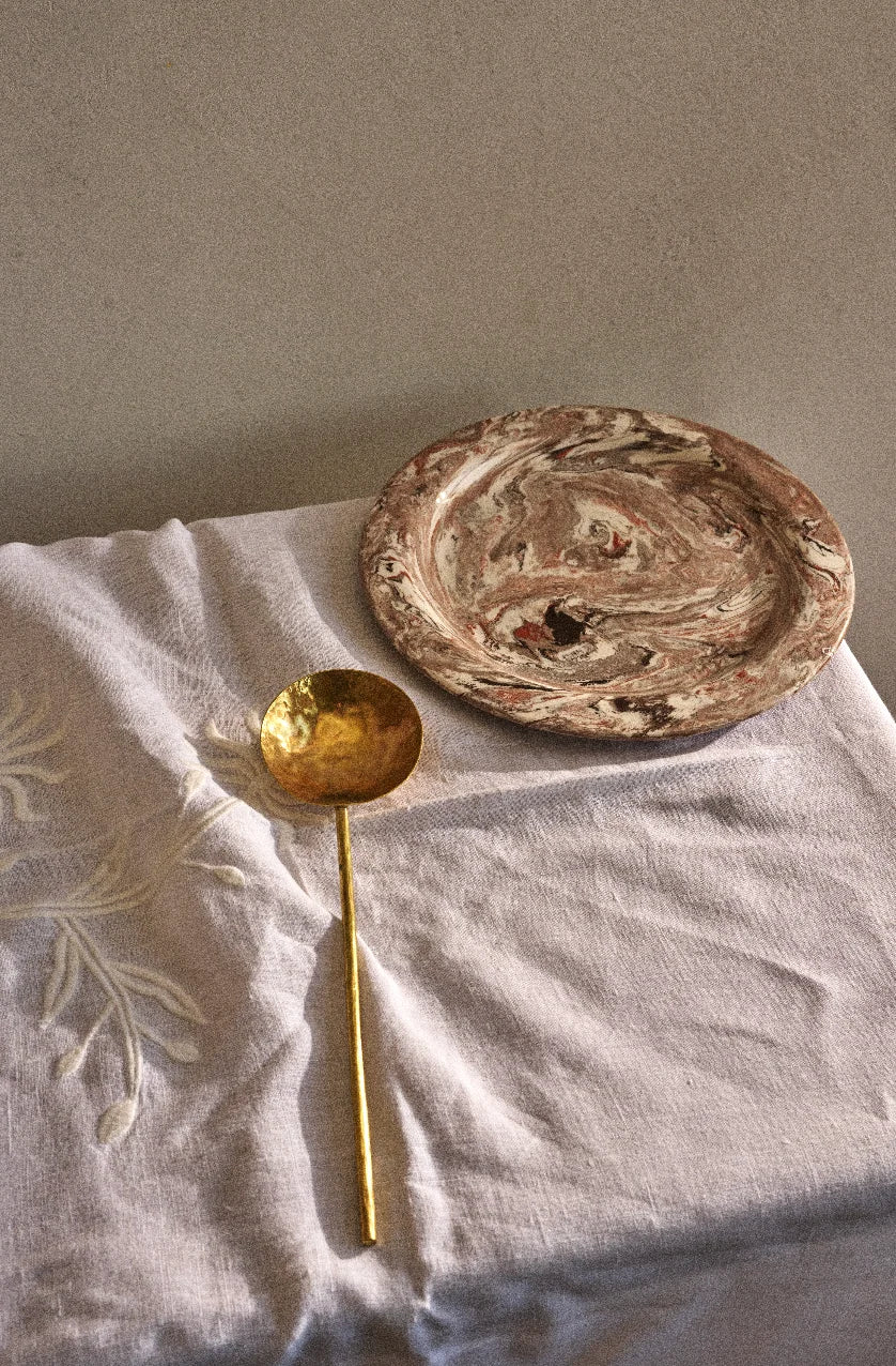 Brass Serving Spoon