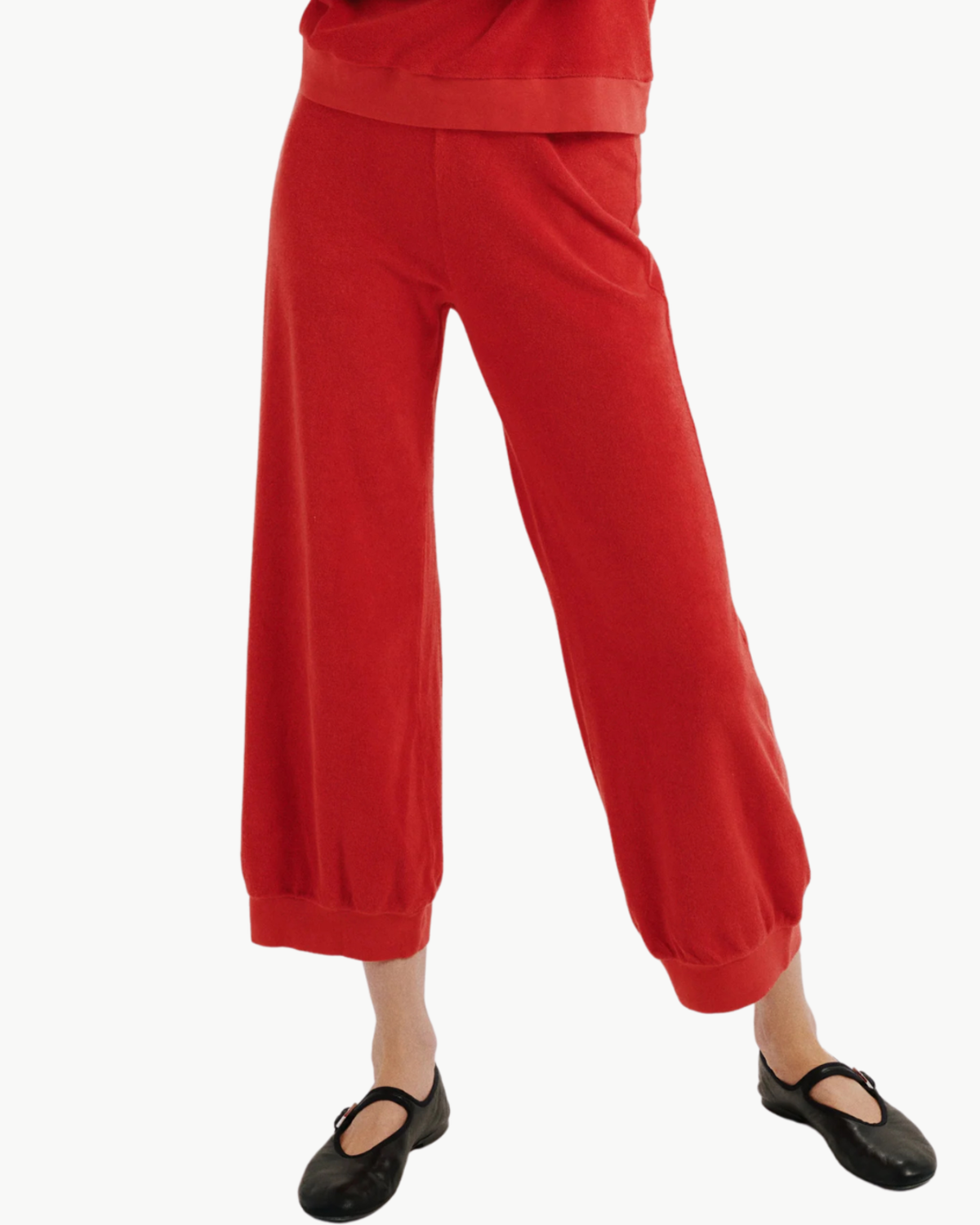 Took High Waist Harem Pant- Cherry
