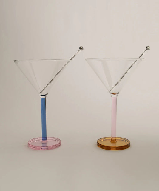 Piano Cocktail Glasses, BlueNote