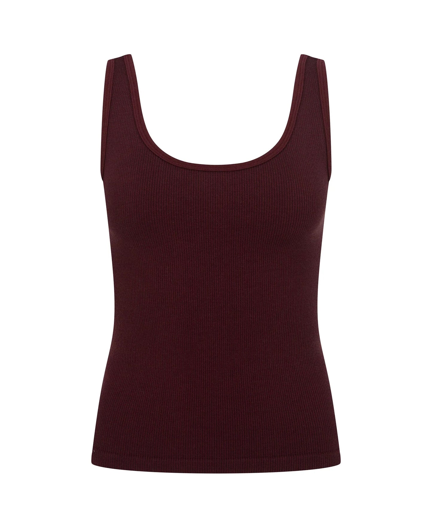 Avika Wool Tank Mulberry