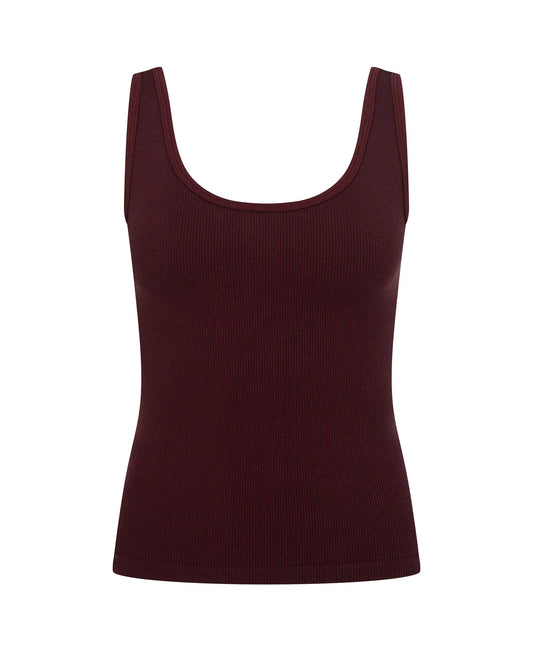 Avika Wool Tank Mulberry