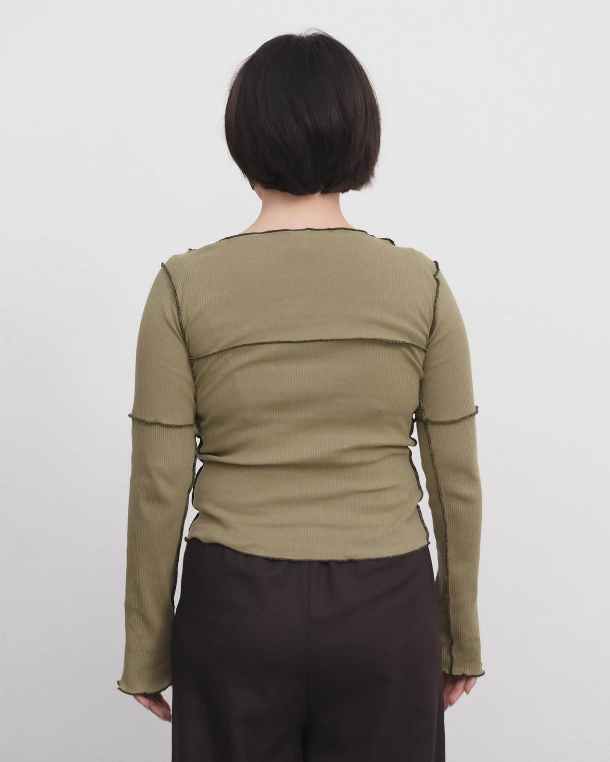 Cinder Long Sleeve- Moss Green