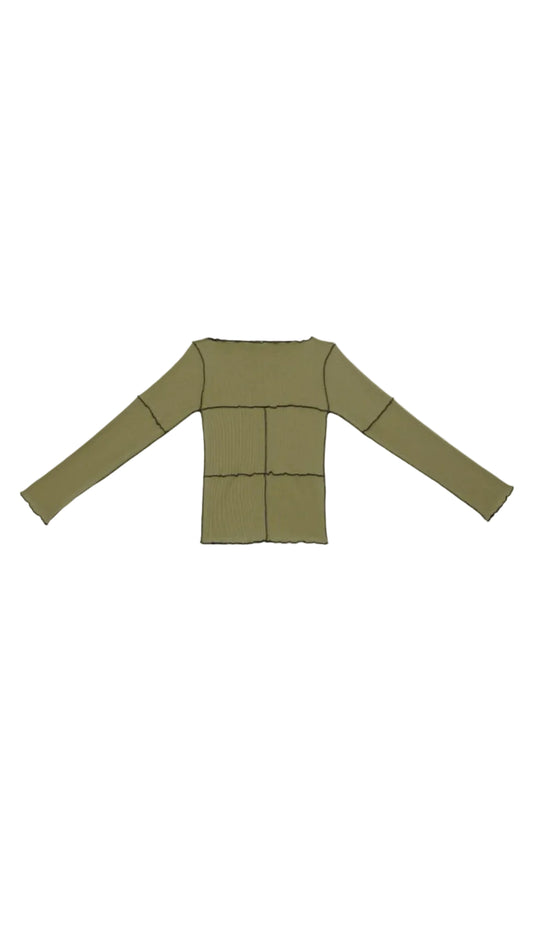 Cinder Long Sleeve- Moss Green