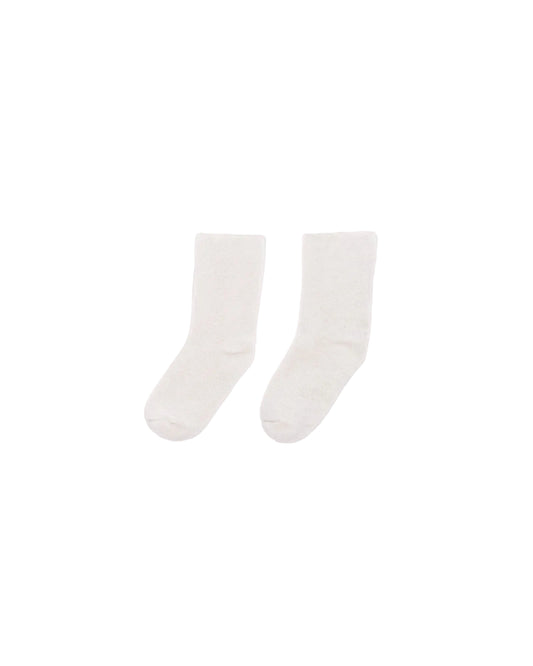 Buckle Overangle Sock- Off White