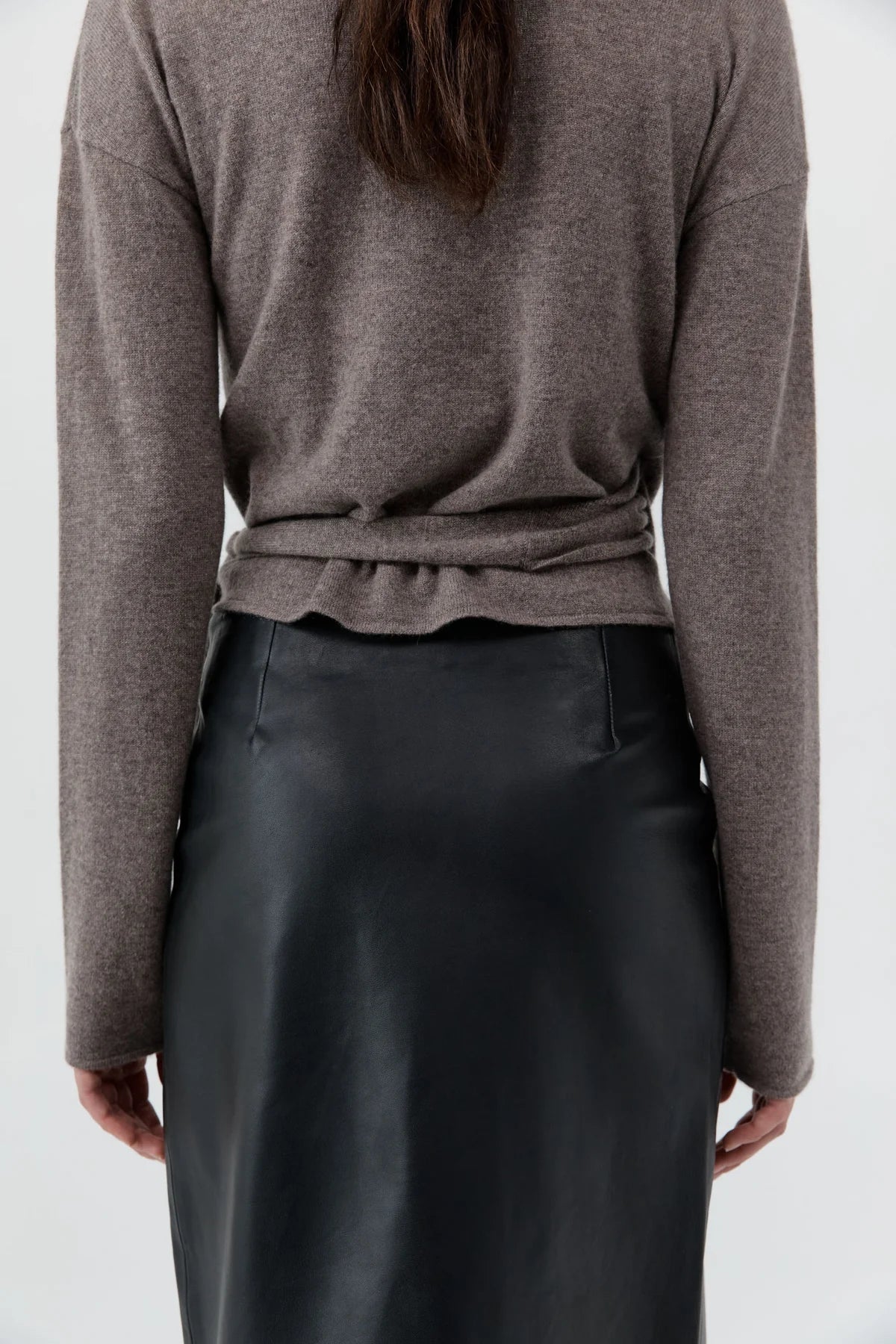 Cashmere Wrap Cardigan - Vapor