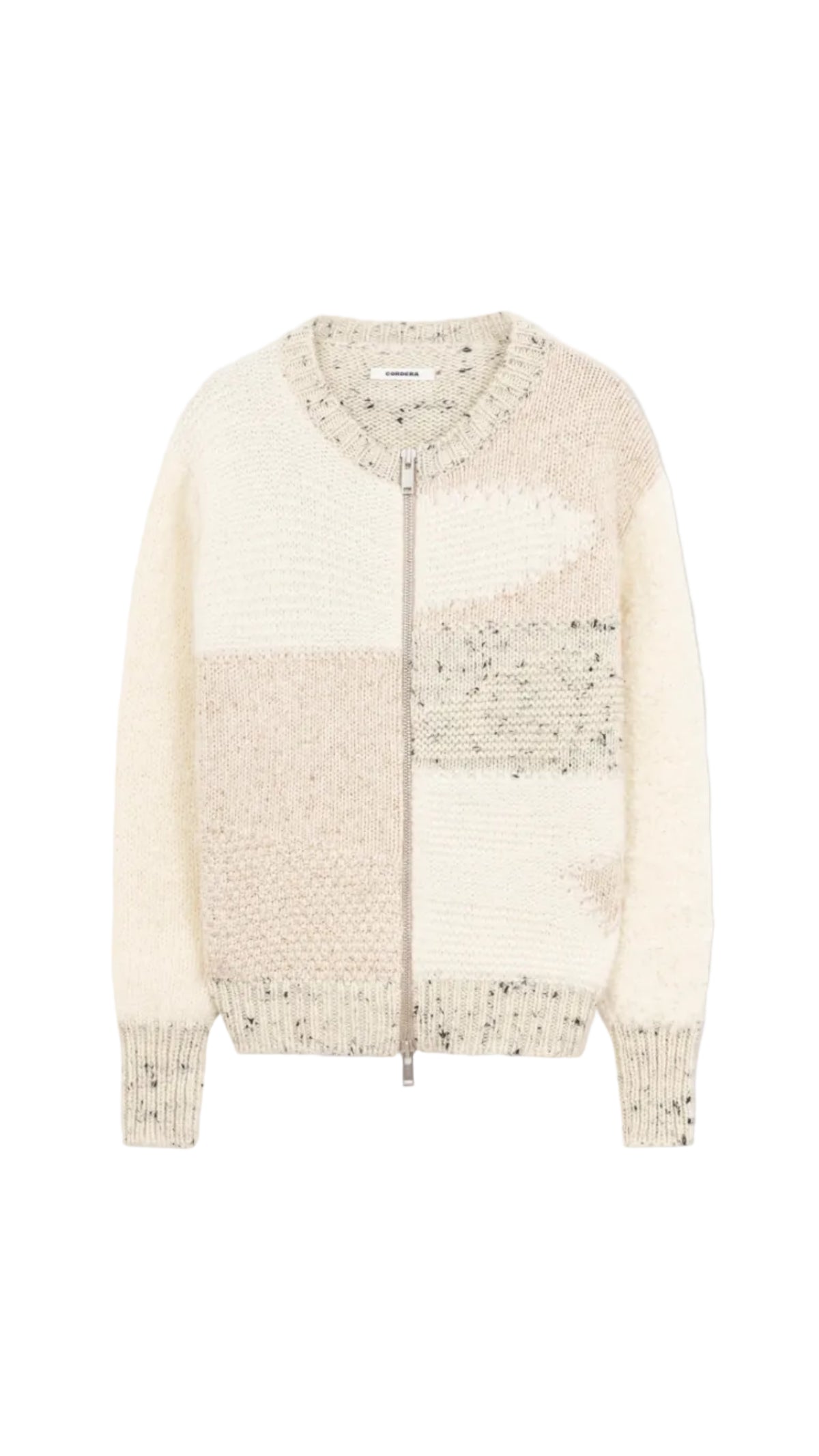Marled Zip Cardigan