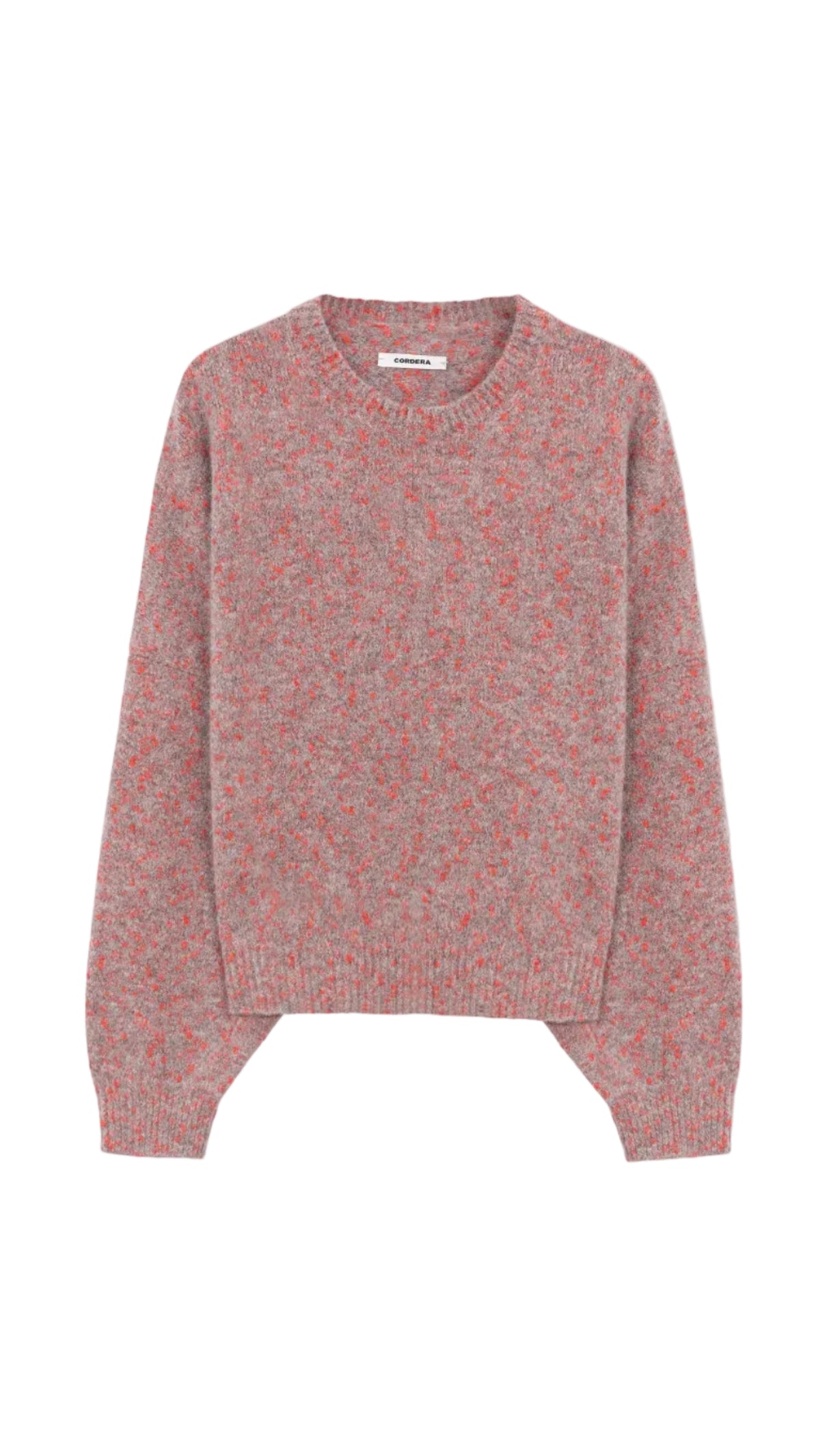 Speckled Crewneck Sweater - Malva