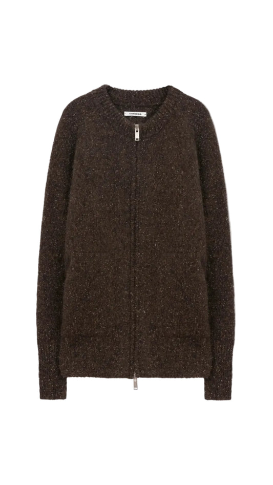 Speckled Zip Jacket