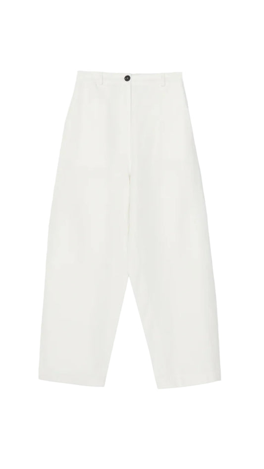 Cotton & Linen Curved Pant
