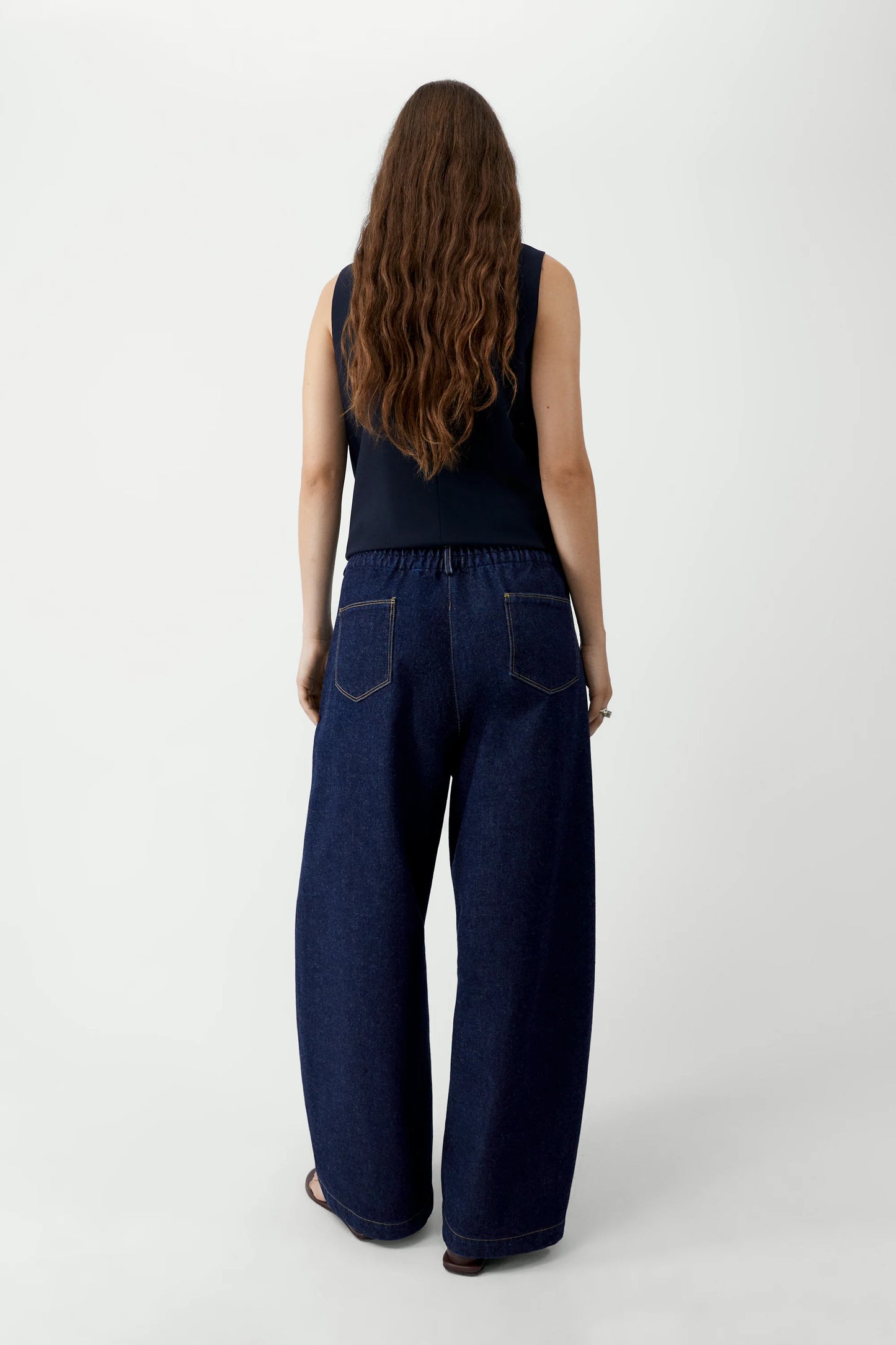 Curved Baggy Jeans