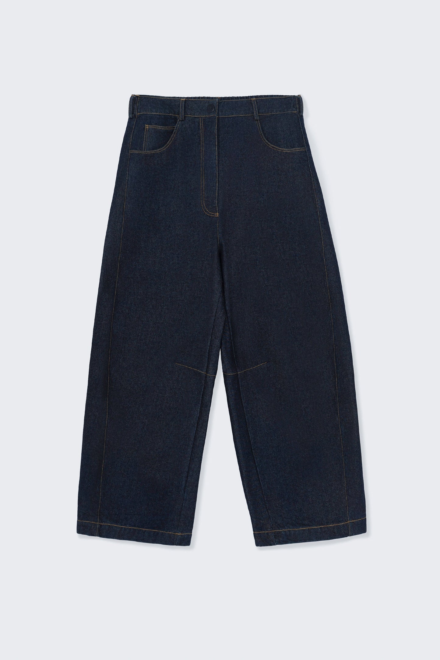 Curved Baggy Jeans