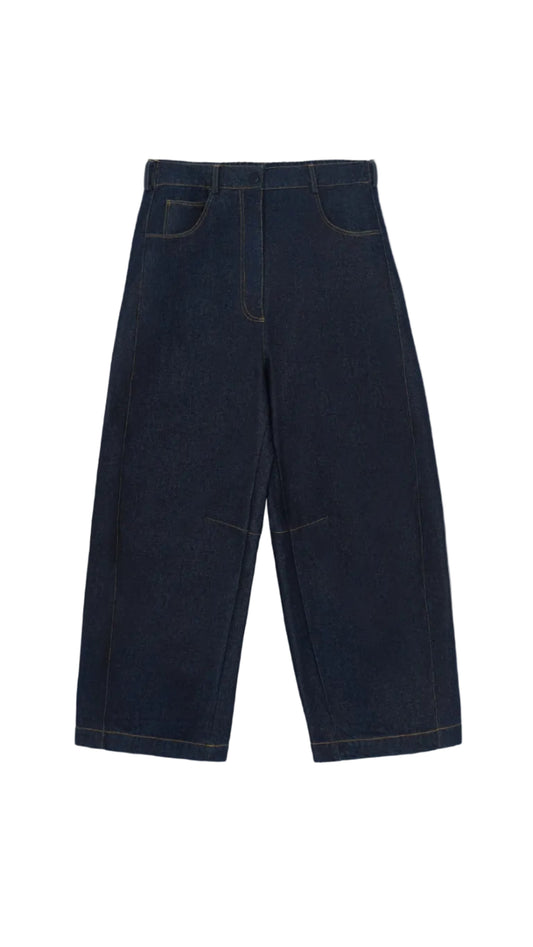 Curved Baggy Jeans