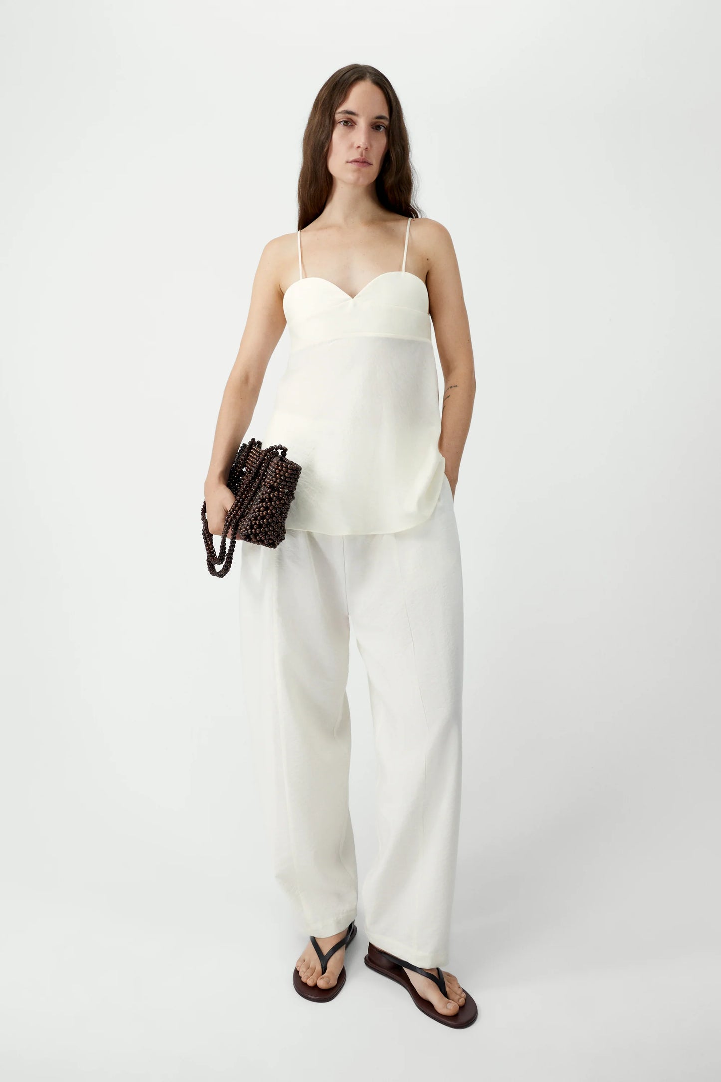 Heart Shaped Top - Marfil