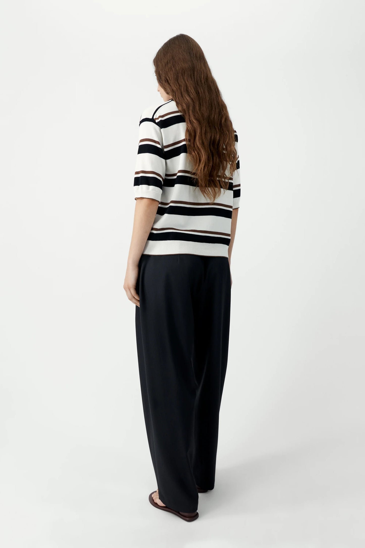 Organic Cotton Striped Polo