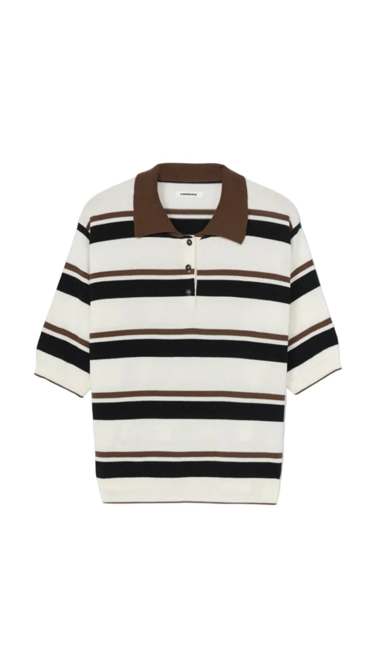 Organic Cotton Striped Polo