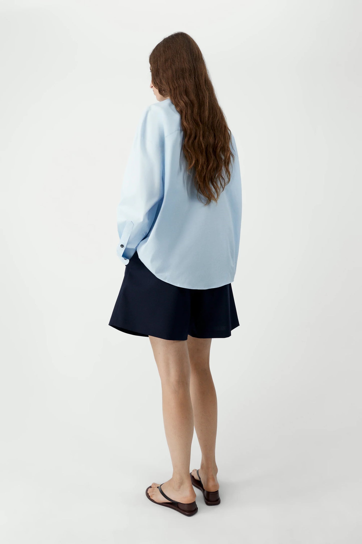 Oversized Shirt - Light Blue