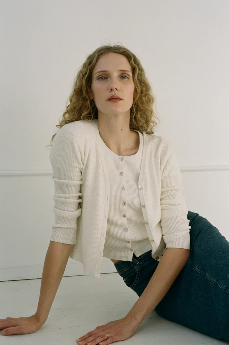 Nolita Cardigan - Salt