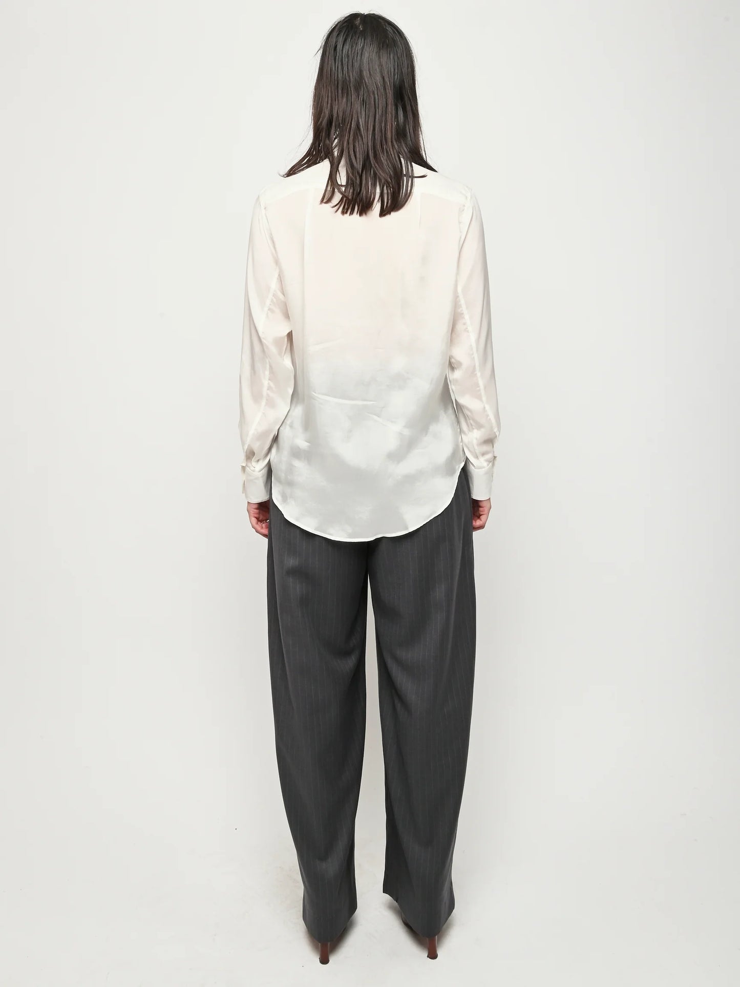 Georgia Button Down (Ivory)