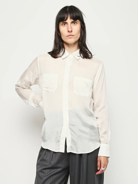 Georgia Button Down (Ivory)