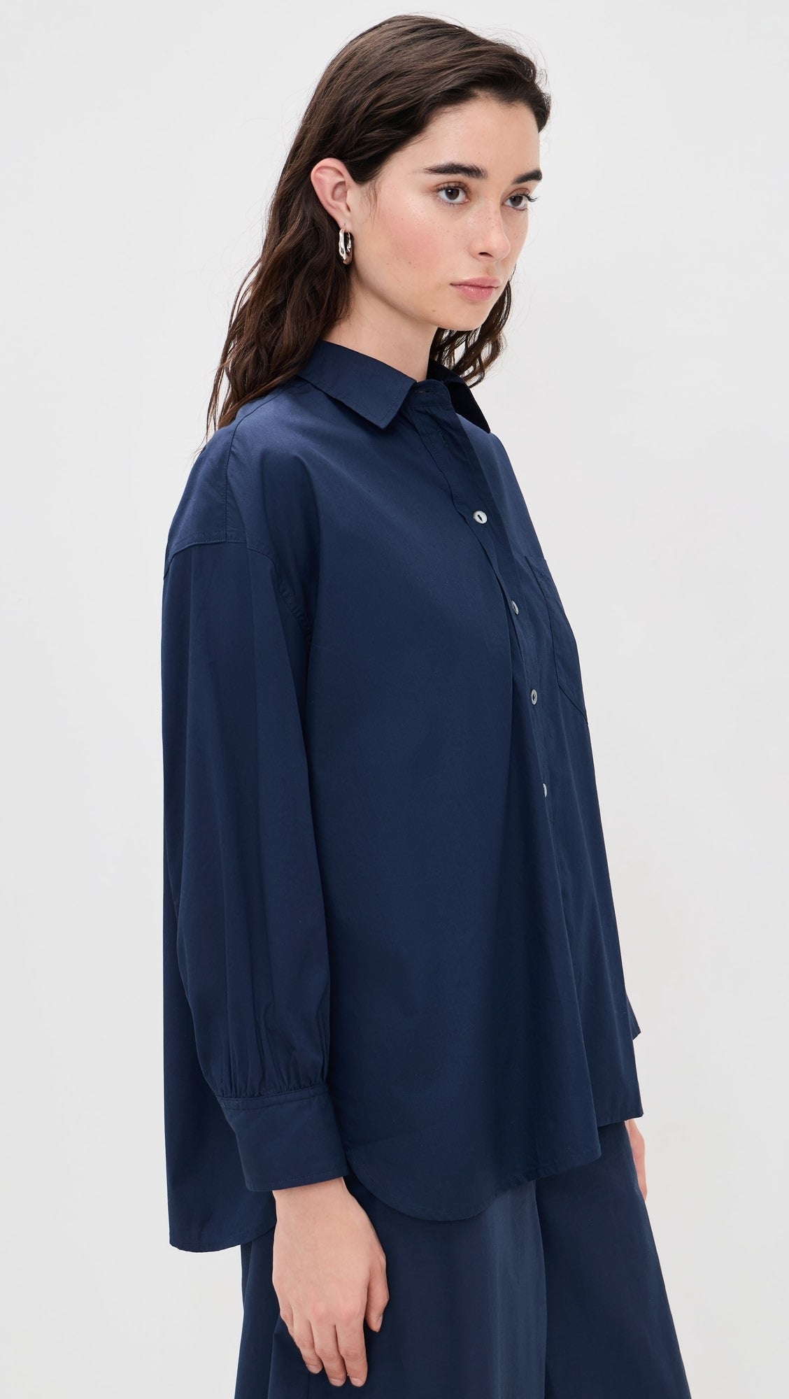 Kappa Button Up Shirt- Navy