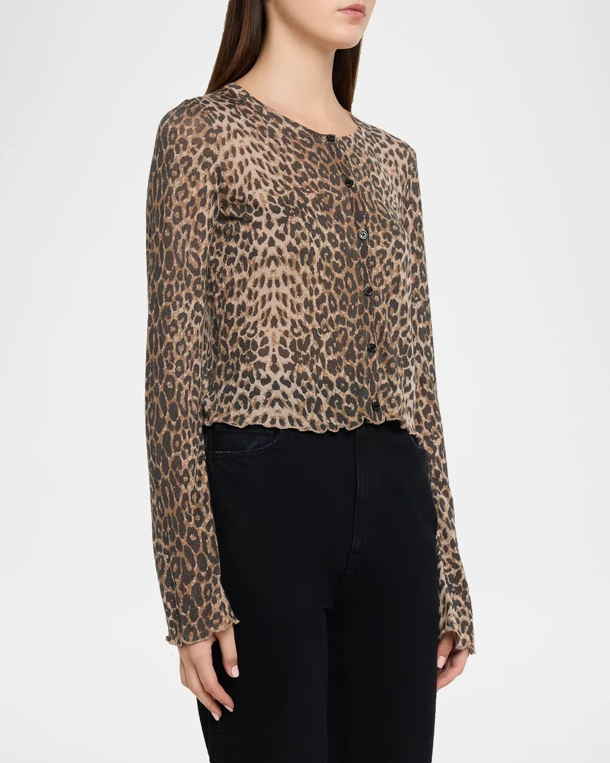 Isabelle Cardigan - Leopard