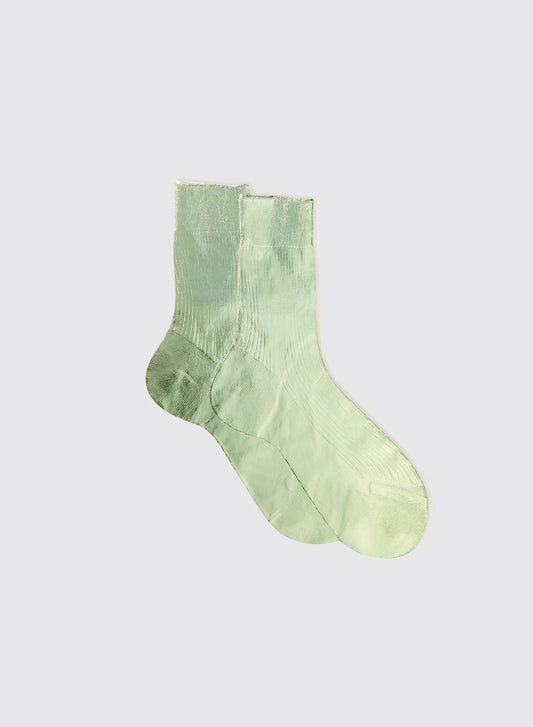 One Ribbed Laminated - Verdino