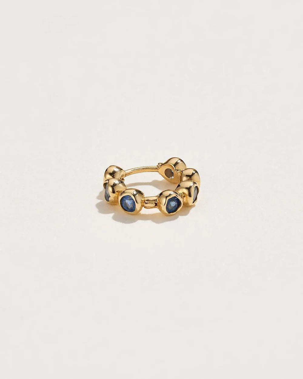 Molten Stone Single Huggie Earring