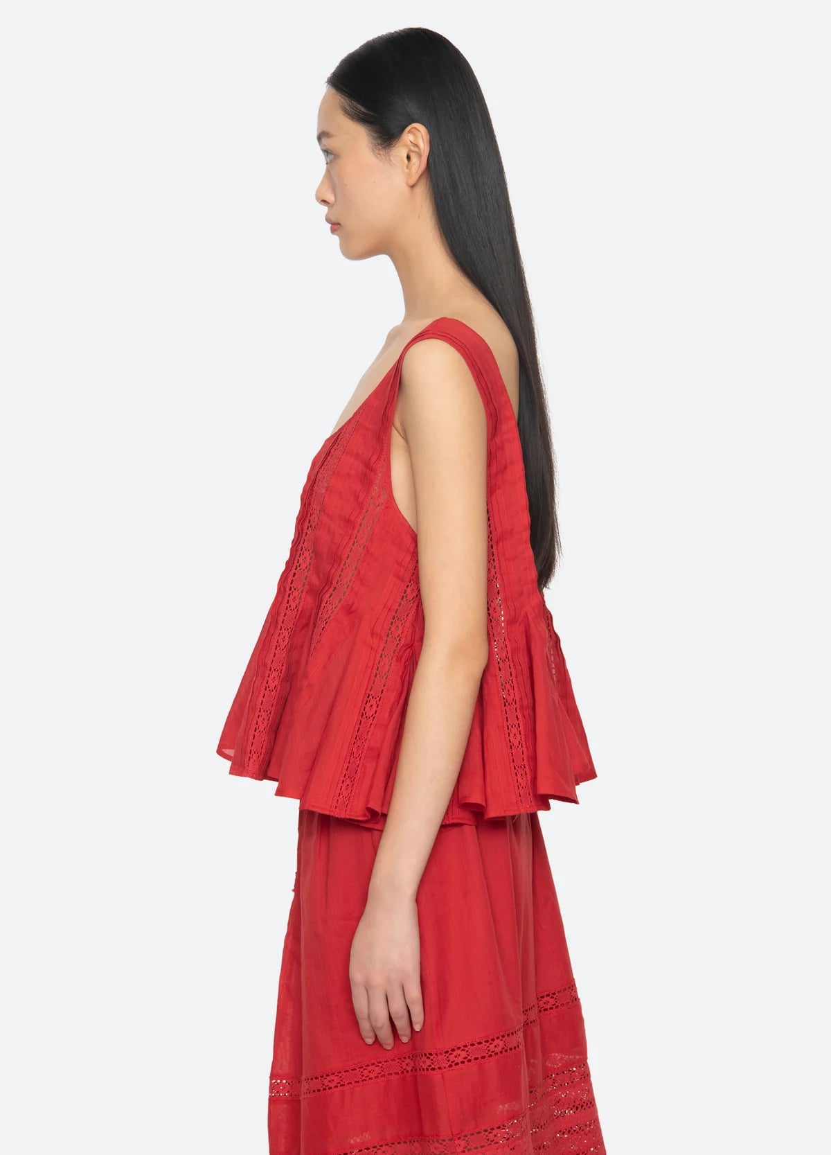 PIPPA SOLID SLVLESS TOP