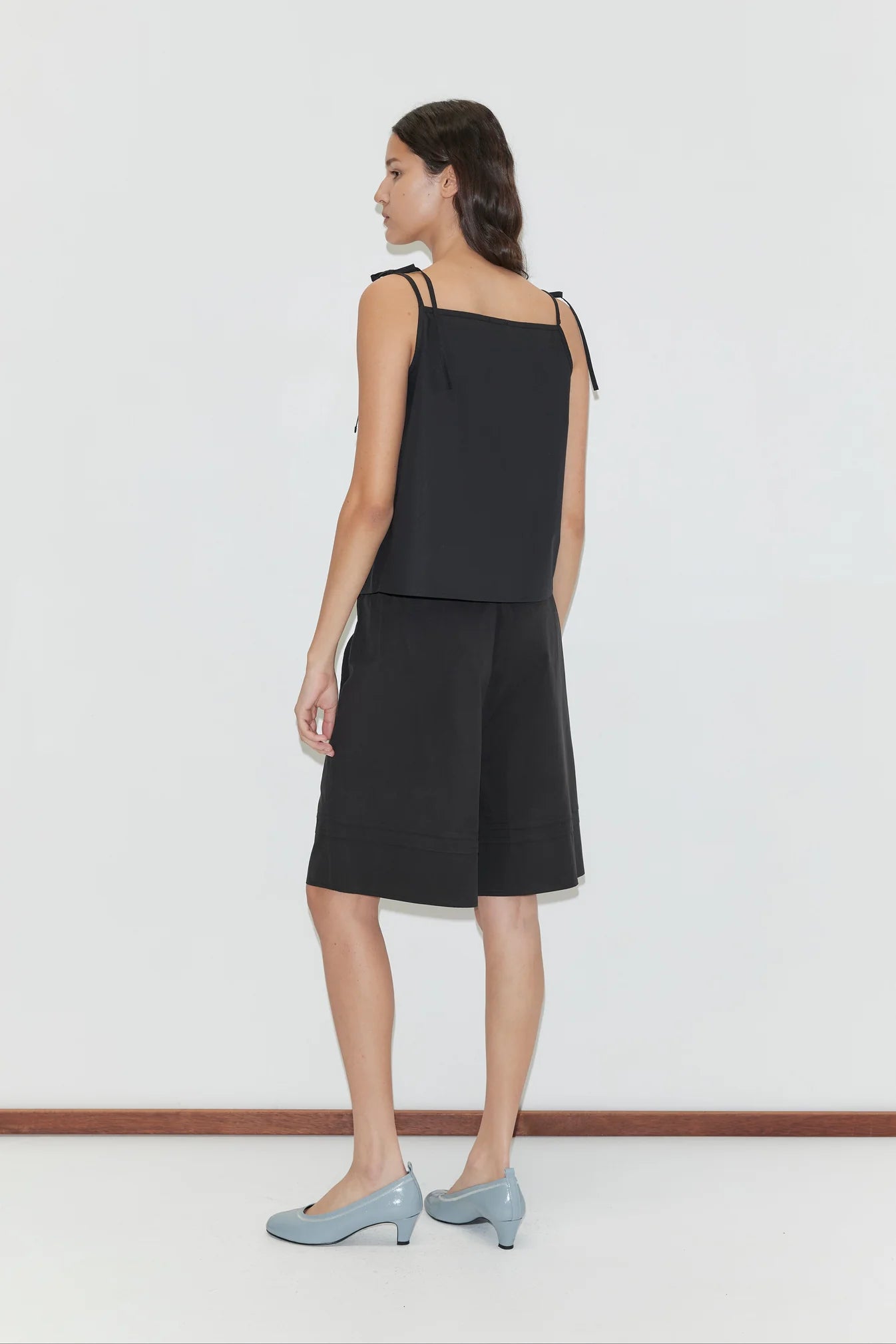 Pintuck Short