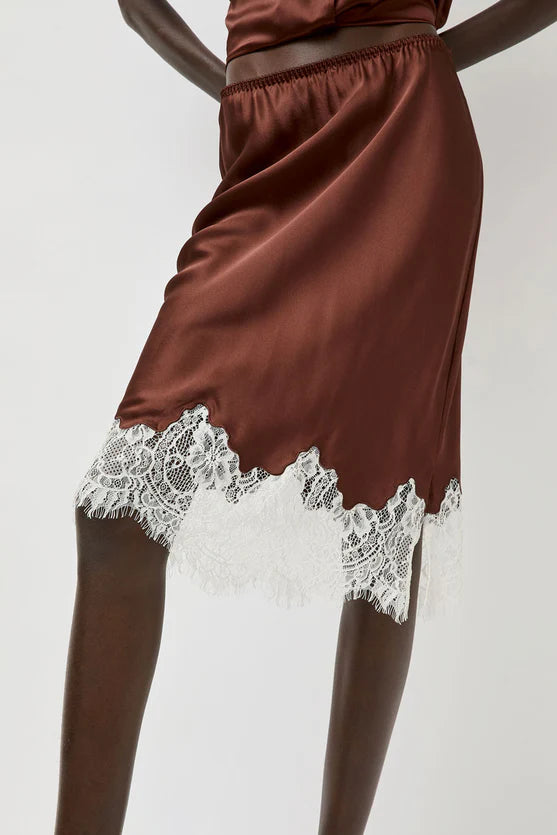Reina Skirt in Rust