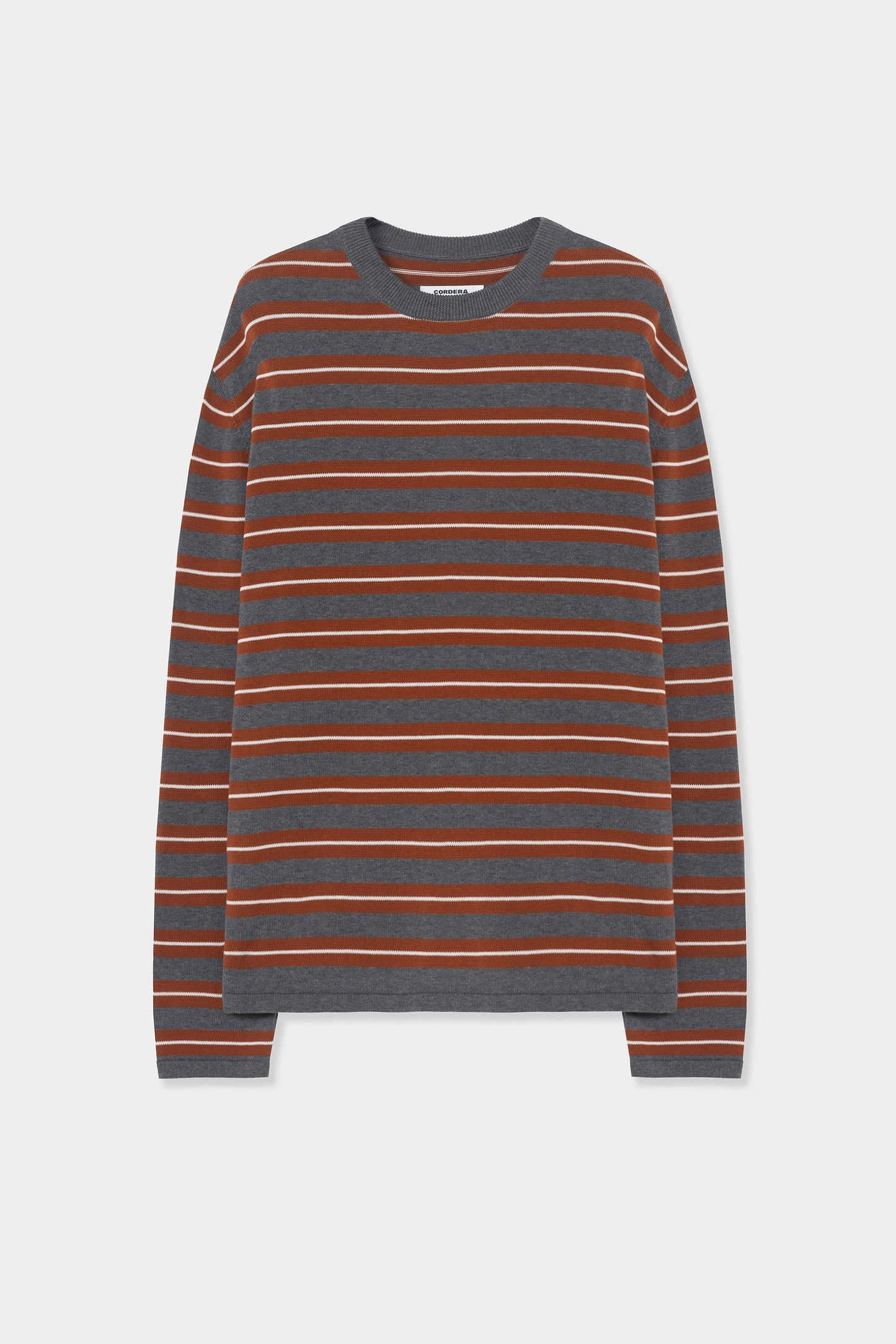 Organic Cotton Striped Long Sleeve Tee