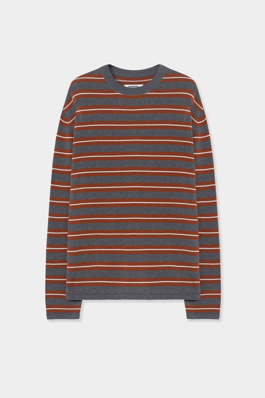 Organic Cotton Striped Long Sleeve Tee