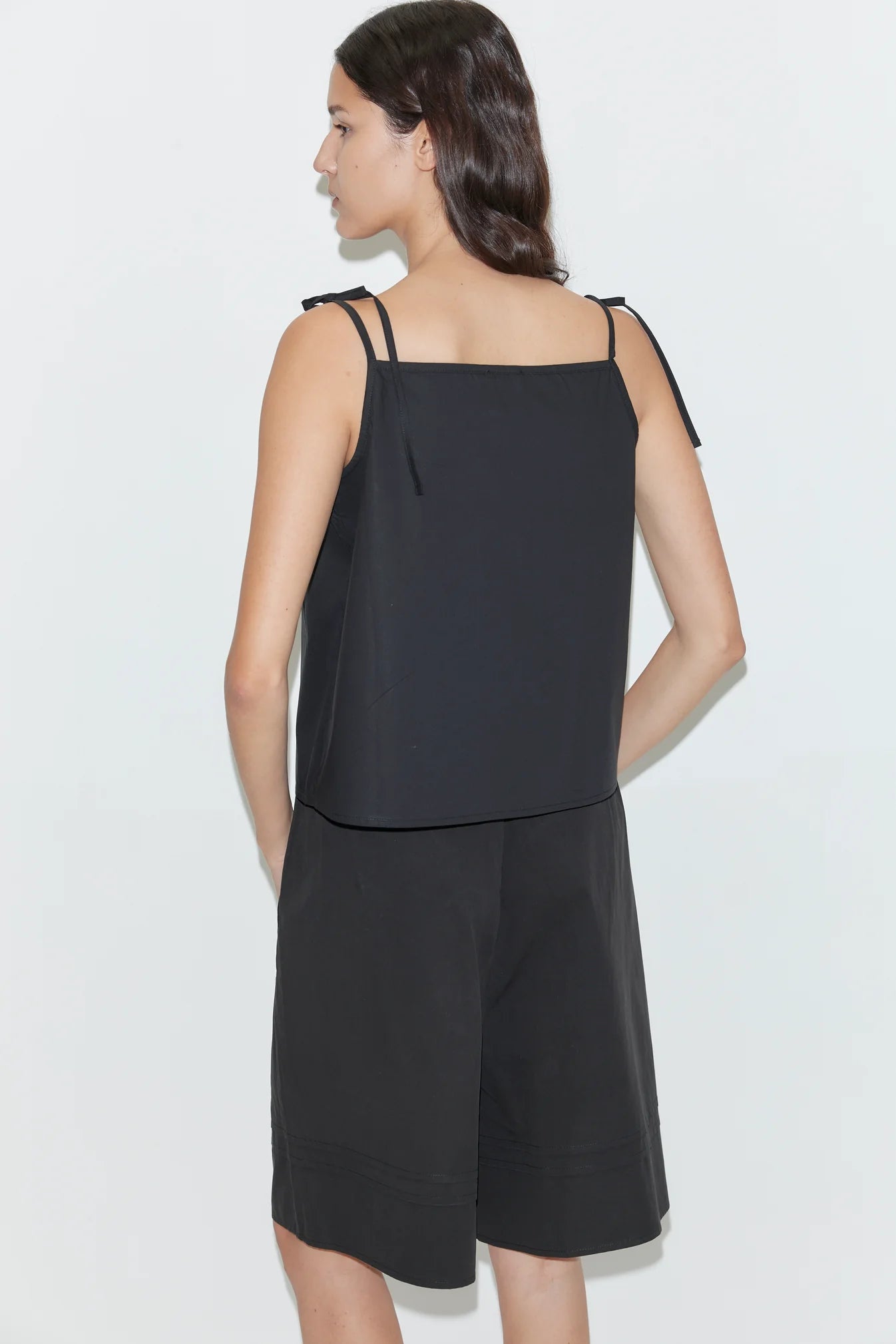 Tied Cami Black