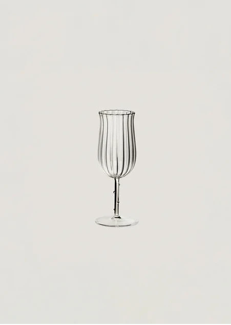 Tulip Wine Glass Clear Set of 4