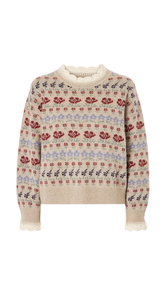 PRESTON KNIT CREW NECK SWEATER