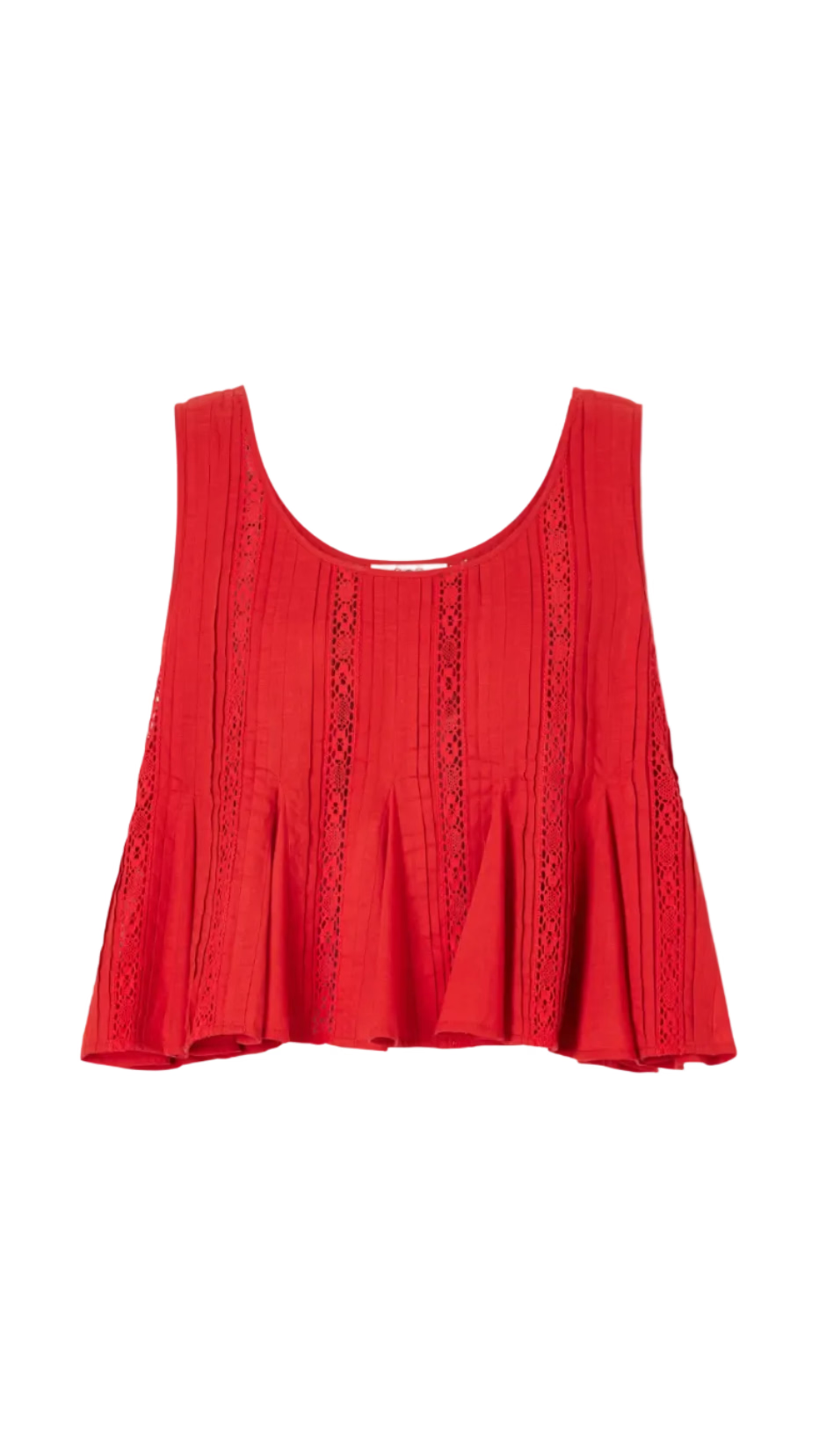 PIPPA SOLID SLVLESS TOP