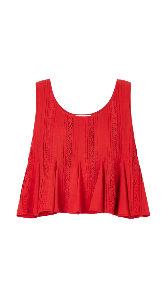 PIPPA SOLID SLVLESS TOP