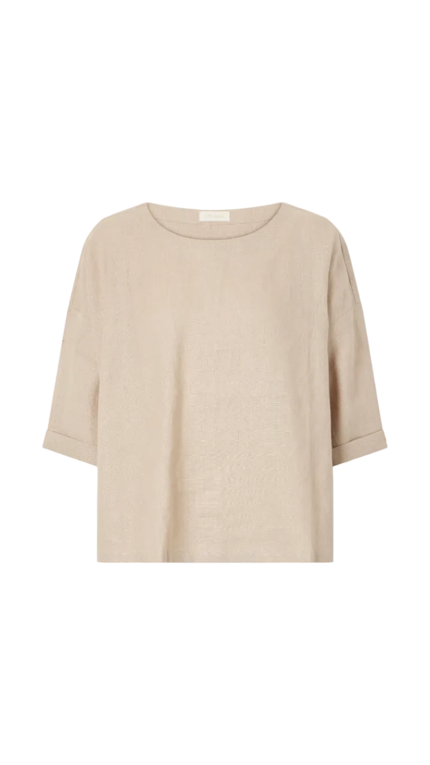 Saria Top Linen- Natural
